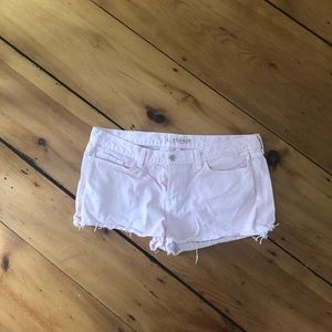 J Brand cut off shorts in Prty Pink 32